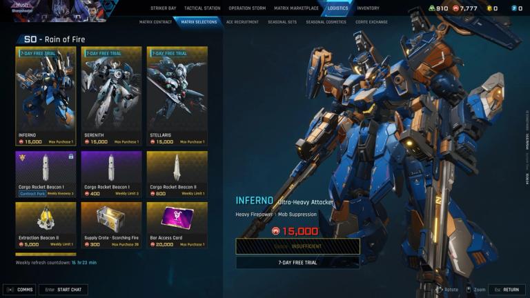 Mecha Break INFERNO