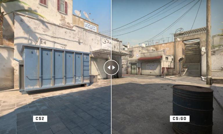 CS2 features better graphics compared to CS:GO.