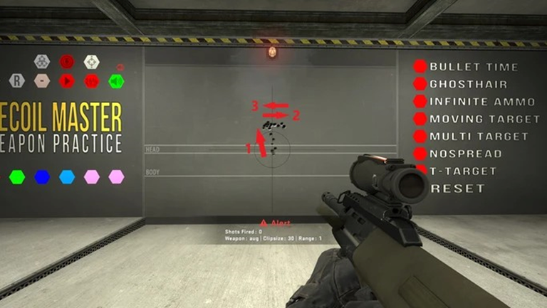 cs2 spray pattern