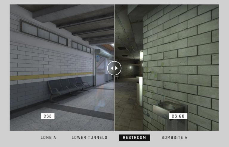 CS2 vs. CS:GO comparison
