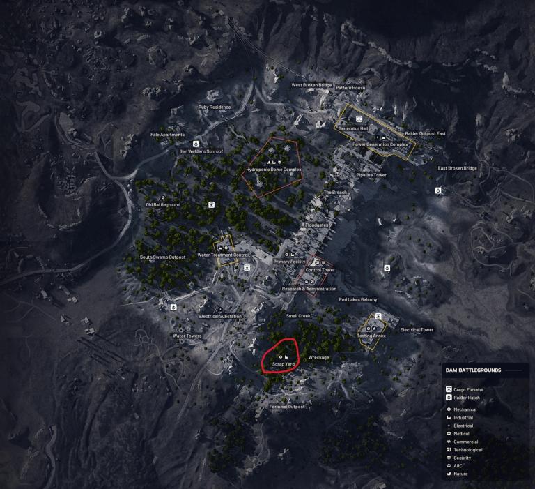 Arc Raiders Scrap Yard