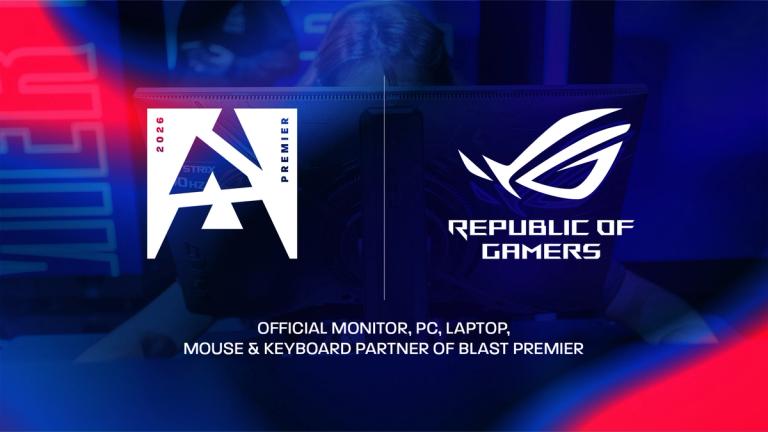 ASUS ROG Powers BLAST Premier For Globe-Trotting 2026 Season