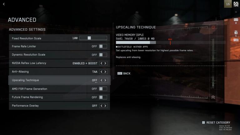 Battlefield 6 Advanced Settings