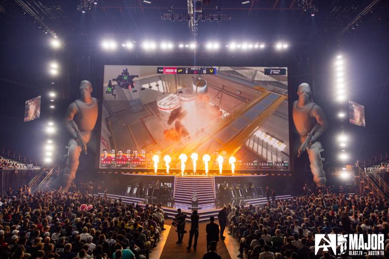 blasttv austin major arena stage
